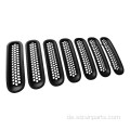 Clip-In Mesh Grill Inserts Matte schwarz